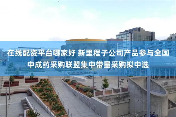 在线配资平台哪家好 新里程子公司产品参与全国中成药采购联盟集中带量采购拟中选